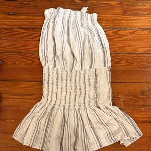 Planet Blue Cream and Black Striped Mini Dress (good karma)